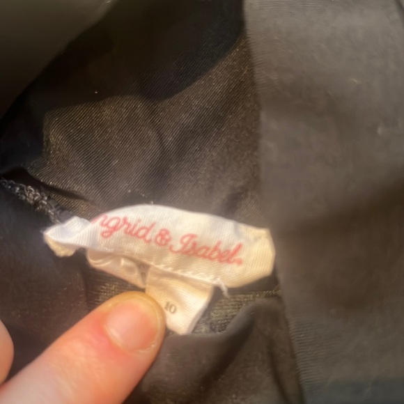 Ingrid&isabel maternity leggings in dark gray - Picture 2 of 3